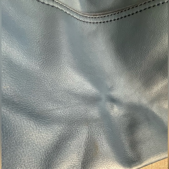 Kate Spade Blue Satchel with Silver Accents - Picture 7 of 13